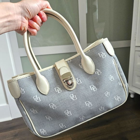 Dooney & Bourke Handbags - Dooney & Bourke Denim Handle Bag